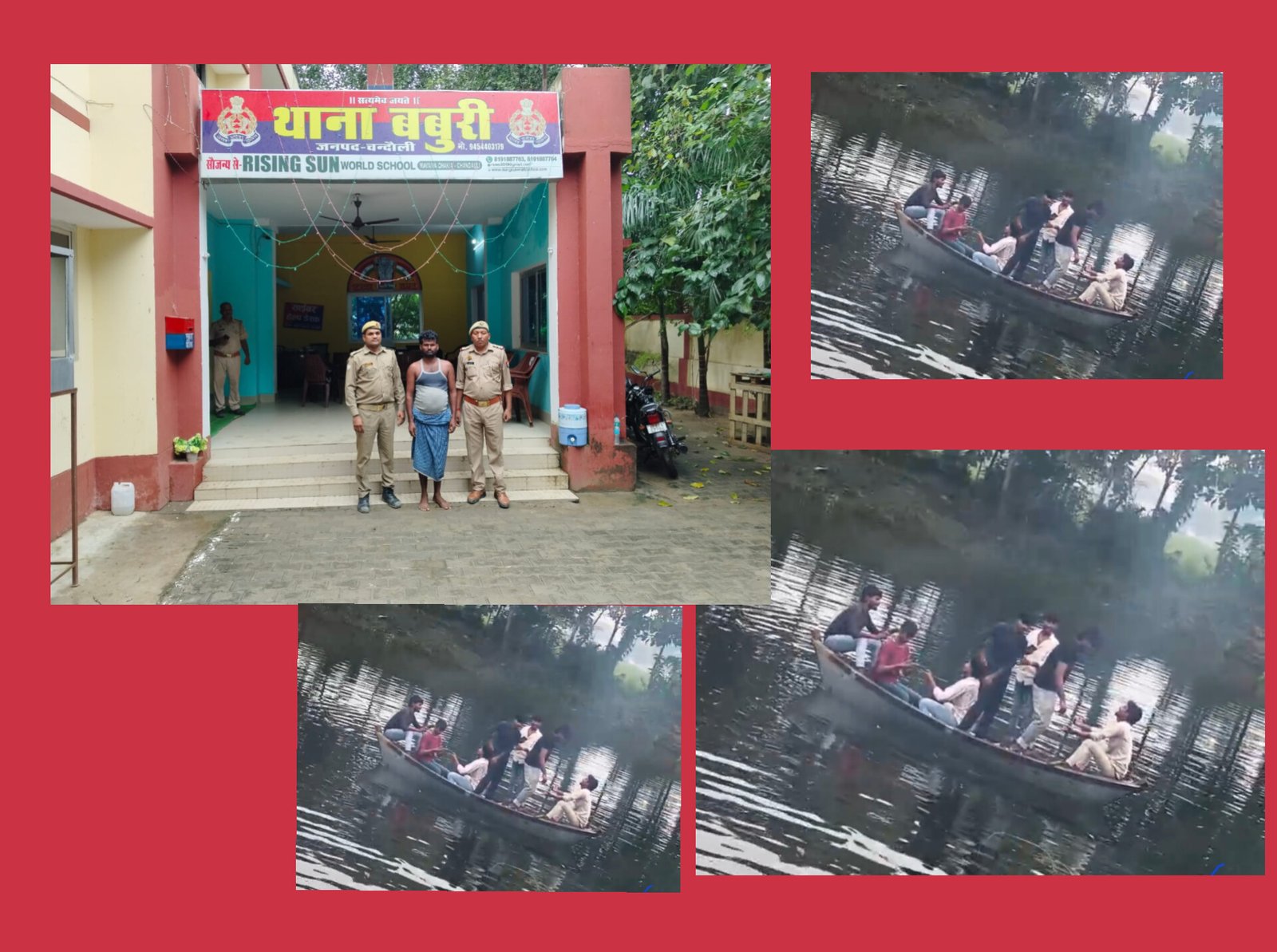 चंदौली में दर्दनाक नाव हादसा: तीन किशोरों की मौत के बाद चालक पिंटू सोनकर गिरफ्तार, ओवरलोड नाव बनी थी त्रासदी की वजह