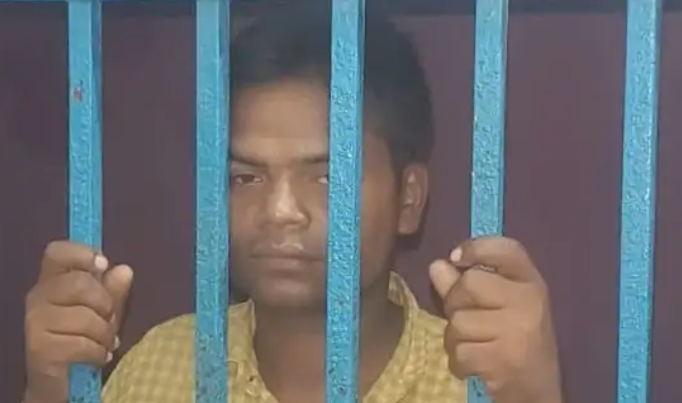 बलुआ पुलिस ने महिला से अभद्रता करने वाले शोहदे को किया गिरफ्तारी