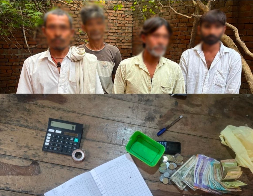 वाराणसी की एसओजी-2 ने ऑनलाइन सट्टा खिलाने वाले चार सटोरियों को किया गिरफ्तार
