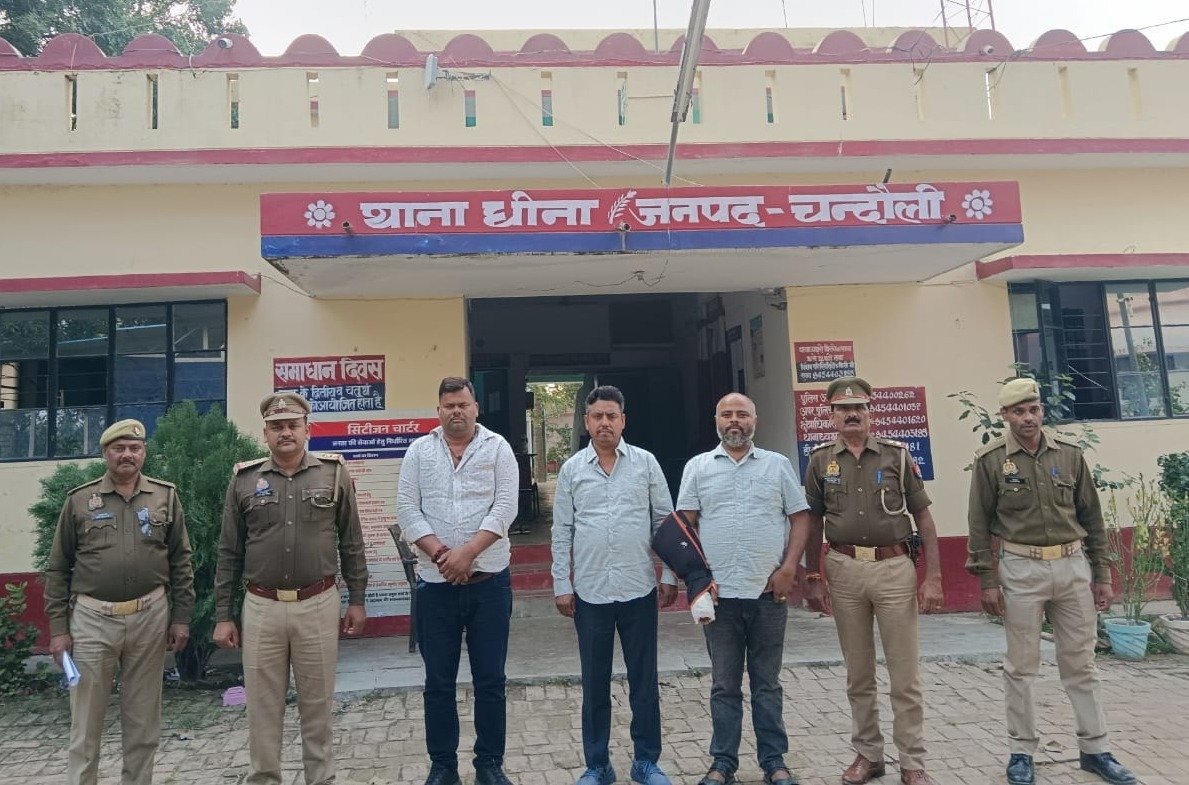 धीना पुलिस की बड़ी कार्रवाई: शराब सेल्समैन से मारपीट करने वाले तीन आरोपी गिरफ्तार