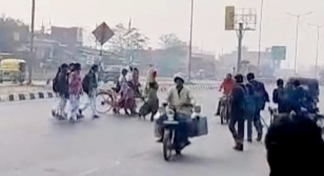 अलीनगर के पचफेडवा में रोज जान जोखिम में डाल कर स्कूल पहुंच रहे बच्चे : दुर्घटना जोन बनने के बावजूद प्रशासन की अनदेखी और फ्लाईओवर की मांग राजनीति में उलझी पढ़ें P-7 की खास न्यूज