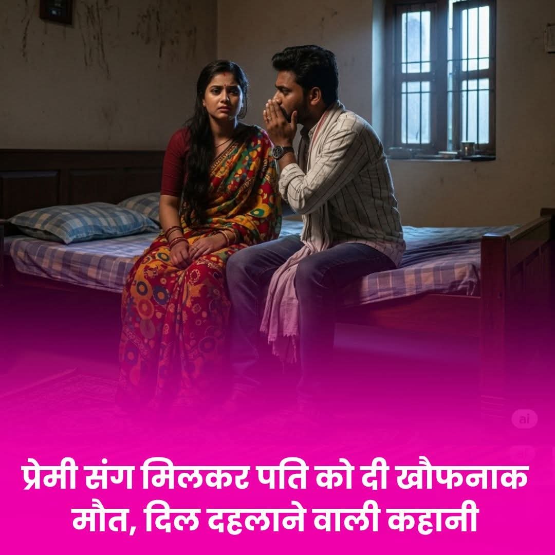 चंदौली में अवैध संबंध का विरोध करने पर पति की हत्या: पत्नी ने अपने दो प्रेमियों संग मिलकर कराई पति की हत्या, पहले पिलाई शराब बाद में गला घोटा