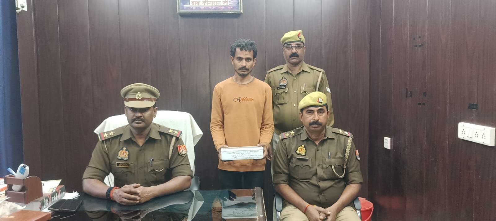 बलुआ पुलिस हत्थे चढ़ा एक बकरी चोर: कट्टा और कारतूस बरामद, पुलिस ने चेकिंग के दौरान तीरगांवा पुल से पकड़ा