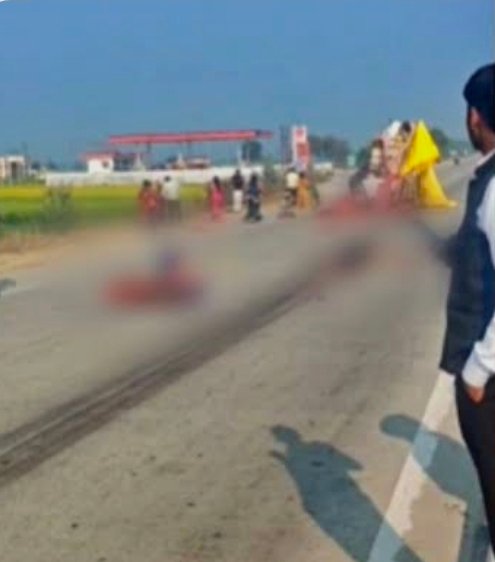 चंदौली में पैदल सड़क पार कर रहे वृद्ध की मौत: अज्ञात वाहन ने मारा टक्कर, इलाज के दौरान जिला अस्पताल में हुई मौत