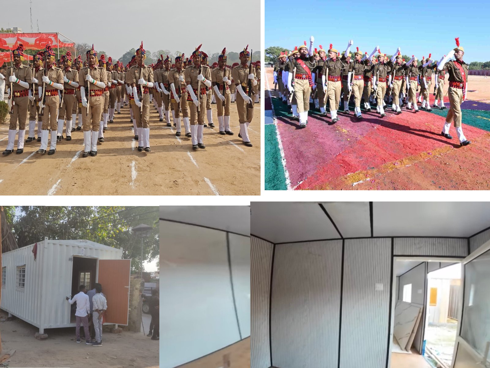 चंदौली पुलिस विभाग में ‘पोर्टा केबिन’ की व्यवस्था, सकलडीहा व बबुरी थानों पर आरक्षियों के रहने के लिए तैयार अस्थायी आवास, 29 अप्रैल को जिले के फोर्स में शामिल होंगे 516 नए जवान