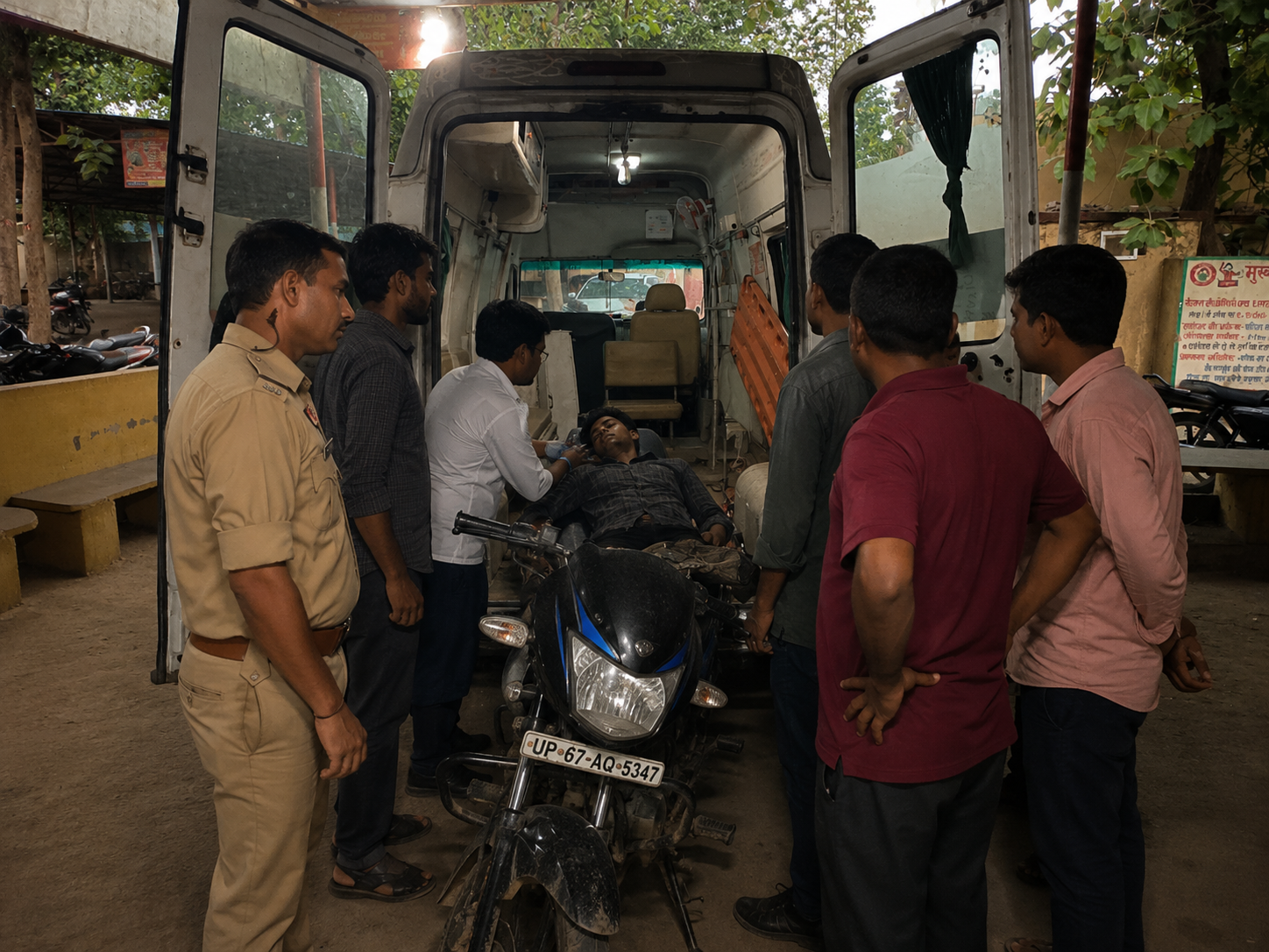 Chandauli News: शहाबगंज ब्लॉक परिसर से चोरी गई मोटरसाइकिल बरामद, पुलिस पूछताछ के दौरान युवक की बिगड़ी तबीयत, अस्पताल में भर्ती