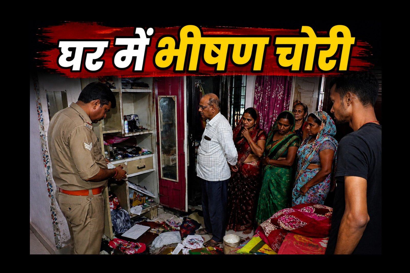 Chandauli Crime: केशवपुर में चोरों का धावा, रिटायर्ड रेलकर्मी के घर लाखों की चोरी, नकदी-जेवर लेकर फरार हुए चोर, सदर कोतवाली की रात्रि गश्त की खुली पोल