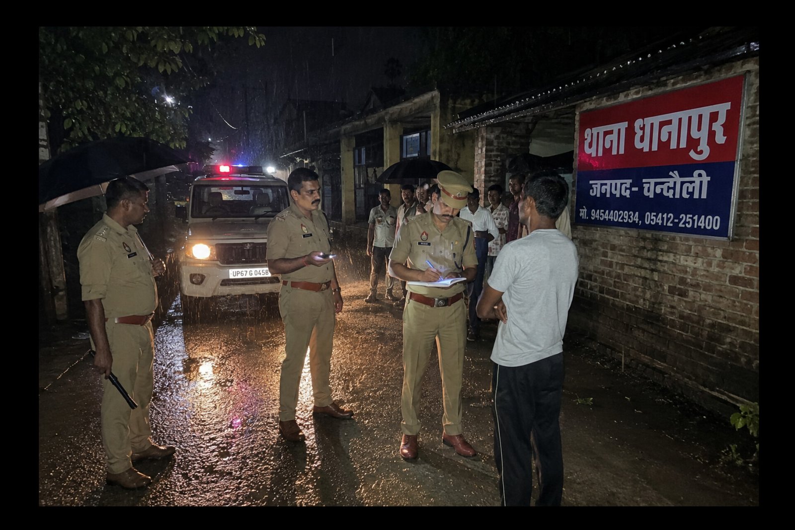 Chandauli Crime: जमीनी विवाद में देर रात हवाई फायरिंग का आरोप, सूचना पर दौड़ी धानापुर पुलिस; जांच में मामला संदिग्ध