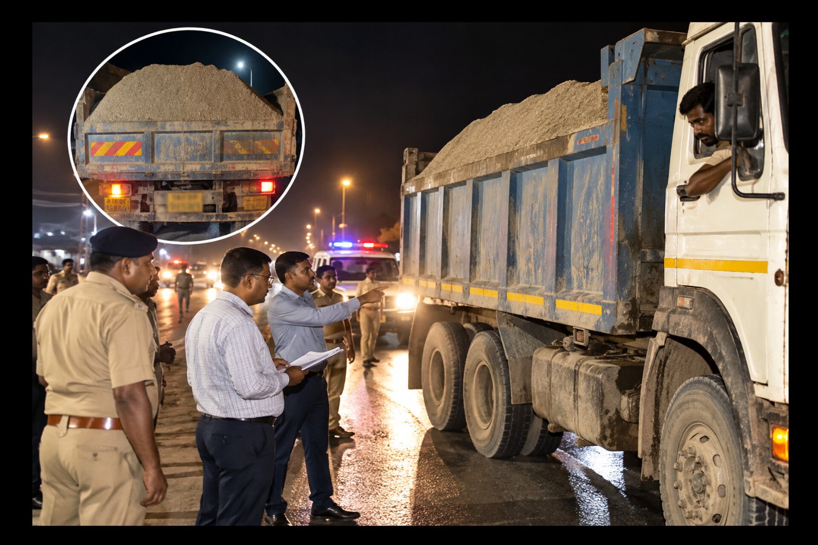 Chandauli News: चंदौली में खनन विभाग का एक्शन: बिना वैध प्रपत्र मोरंग लदा ट्रक पकड़ा, रोकने पर चालक ने तेज रफ्तार में भागने का किया प्रयास—सरकारी कार्य में बाधा डालने का आरोप