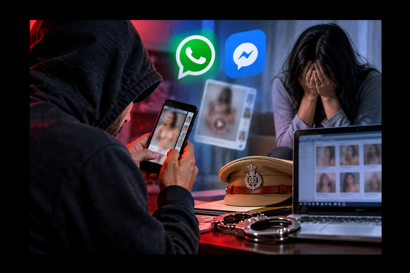 Chandauli Crime: व्हाट्सऐप पर अश्लील फोटो/वीडियो भेजने का आरोप, अलीनगर पुलिस ने दर्ज किया मुकदमा