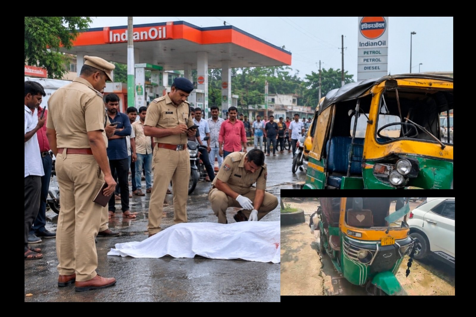 Chandauli Crime : संदिग्ध हालात में नाई की मौत, सड़क हादसे की आशंका; क्षतिग्रस्त ऑटो कब्जे में, मुगलसराय कोतवाली पुलिस जांच में जुटी